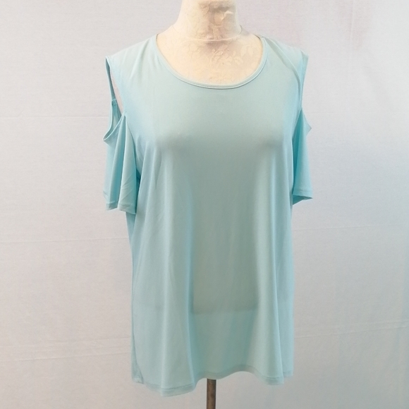 Mr. Max Fashions Spring Blue Cut Out Shoul… - Picture 7 of 11